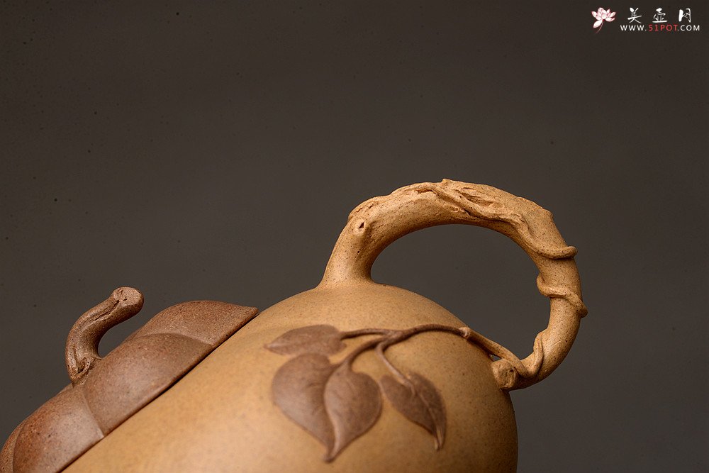 紫砂壶图片：顾正芳乙未年秋全手新作 曼妙田园 诗情画意 琼姿 优质本山绿 - 宜兴紫砂壶网