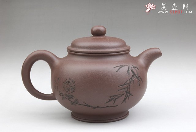 紫砂壶图片：掇球壶 - 宜兴紫砂壶网