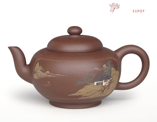 紫砂壶图片：石圆 - 宜兴紫砂壶网