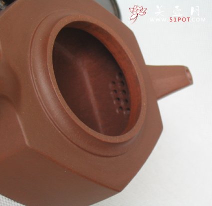 紫砂壶图片：全手工六六大顺壶 - 宜兴紫砂壶网