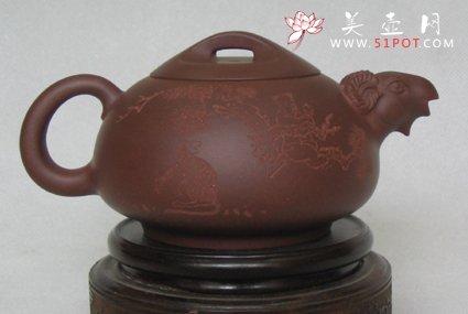 紫砂壶图片：灵羊献瑞壶 - 宜兴紫砂壶网