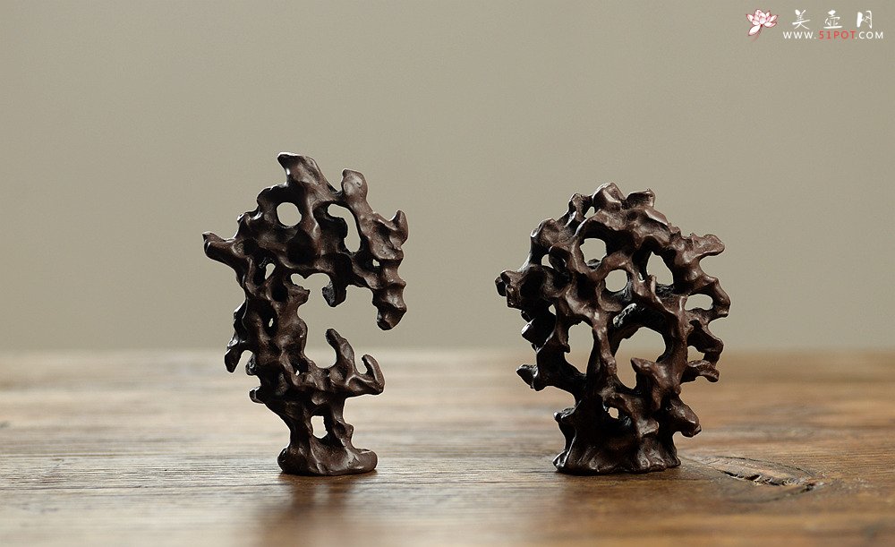 紫砂壶图片：施奇华全手文房假山~紫砂太湖石文房雅玩 - 宜兴紫砂壶网