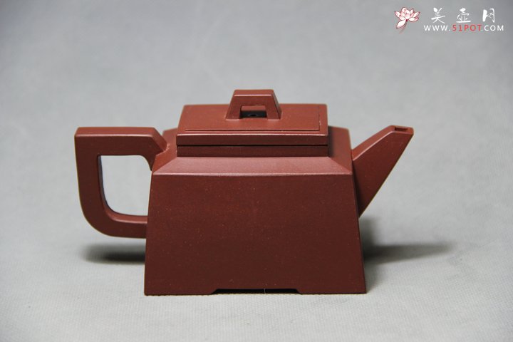 紫砂壶图片：乾坤四方壶 - 宜兴紫砂壶网