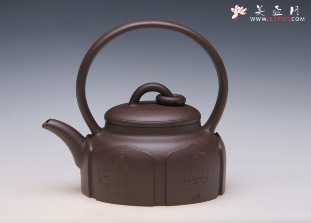 紫砂壶图片：参禅对壶 - 宜兴紫砂壶网