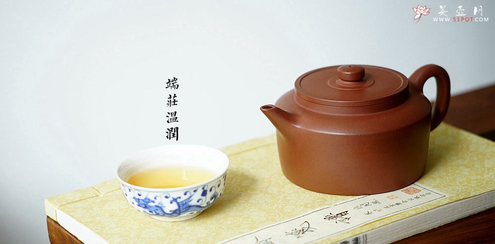 紫砂壶图片：徐正涛全手新品 端庄温润 儒雅正气 单片折肩 玉璧 精工细作 - 宜兴紫砂壶网