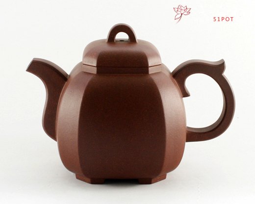 紫砂壶图片：福临八方壶 - 宜兴紫砂壶网