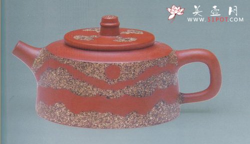 紫砂壶图片：茶马古道壶 - 宜兴紫砂壶网