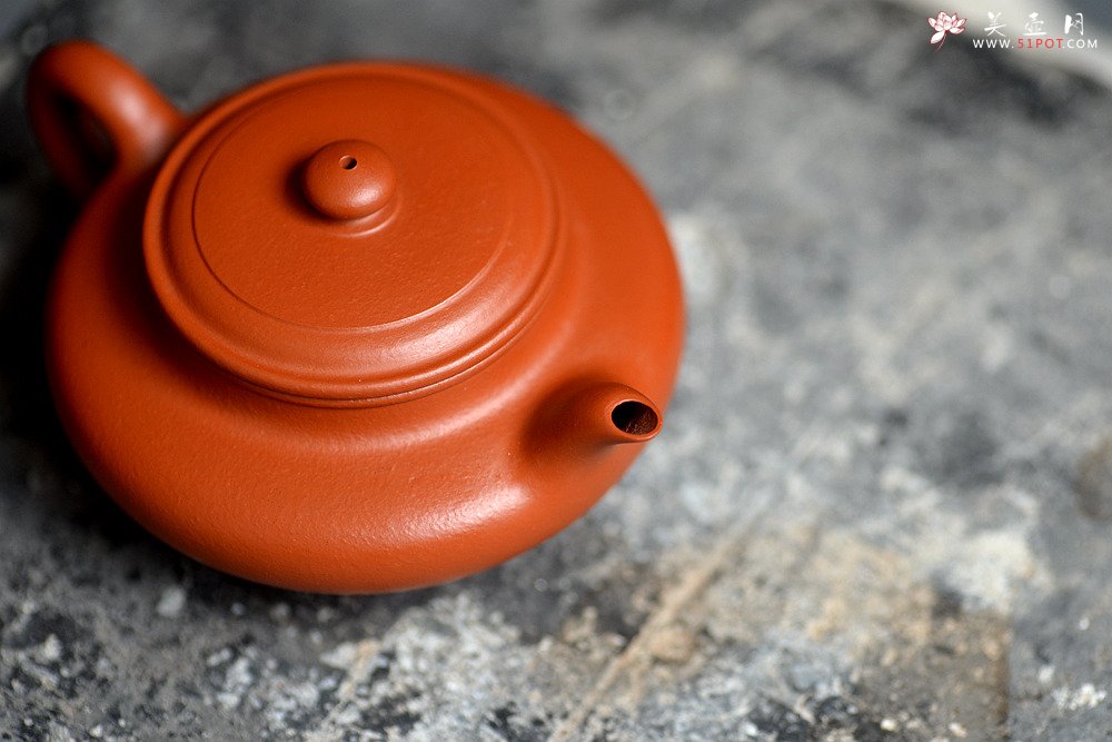 紫砂壶图片：美壶特惠 性价比极高 传统实用 优质朱泥~~虚扁 - 宜兴紫砂壶网