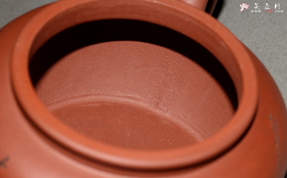 紫砂壶图片：高路装饰 詹黎明全手作品 线轮 炮管直流 杀茶利器  - 宜兴紫砂壶网