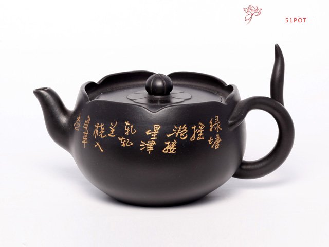 紫砂壶图片：荷塘 - 宜兴紫砂壶网