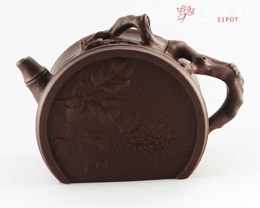 紫砂壶图片：梅兰竹菊 - 宜兴紫砂壶网