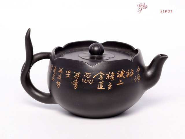 紫砂壶图片：荷塘 - 宜兴紫砂壶网