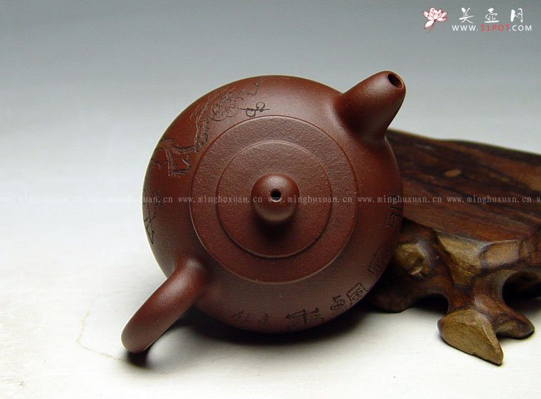 紫砂壶图片：全手工《圆珠壶》 - 宜兴紫砂壶网