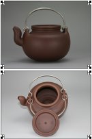 紫砂壶图片：蛋包提梁 - 宜兴紫砂壶网