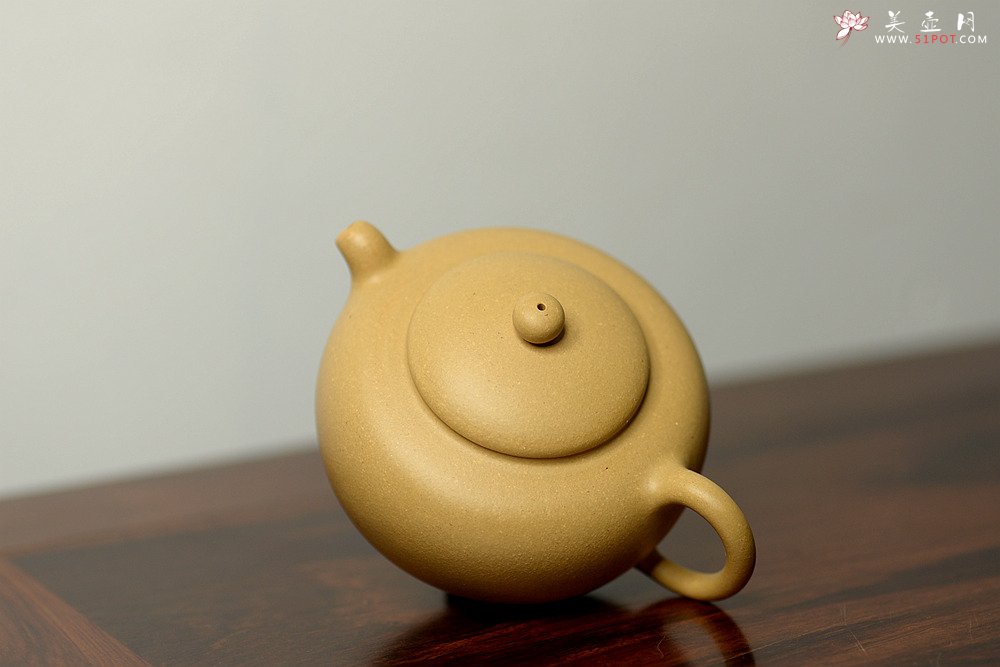 紫砂壶图片：于洪霞全手新品 灵巧可人 做工精致 福圆 - 宜兴紫砂壶网