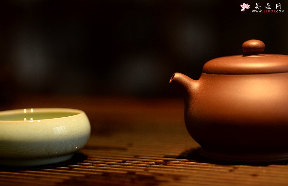 紫砂壶图片：美壶特惠 圆润饱满 大口实用 潘壶~~优质枣红泥 极易泡养 - 宜兴紫砂壶网