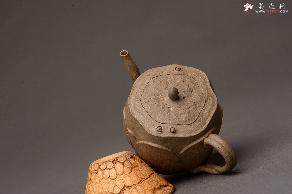 紫砂壶图片：郑志贤最新全手作品 荷香阵阵 学院派风格~ 池莲 - 宜兴紫砂壶网