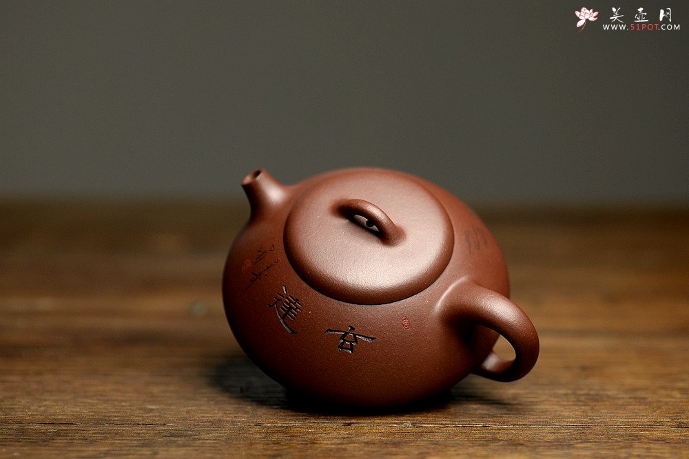 紫砂壶图片：钱伟刚新品 古拙有趣 灵巧可人 玄达石瓢 - 宜兴紫砂壶网