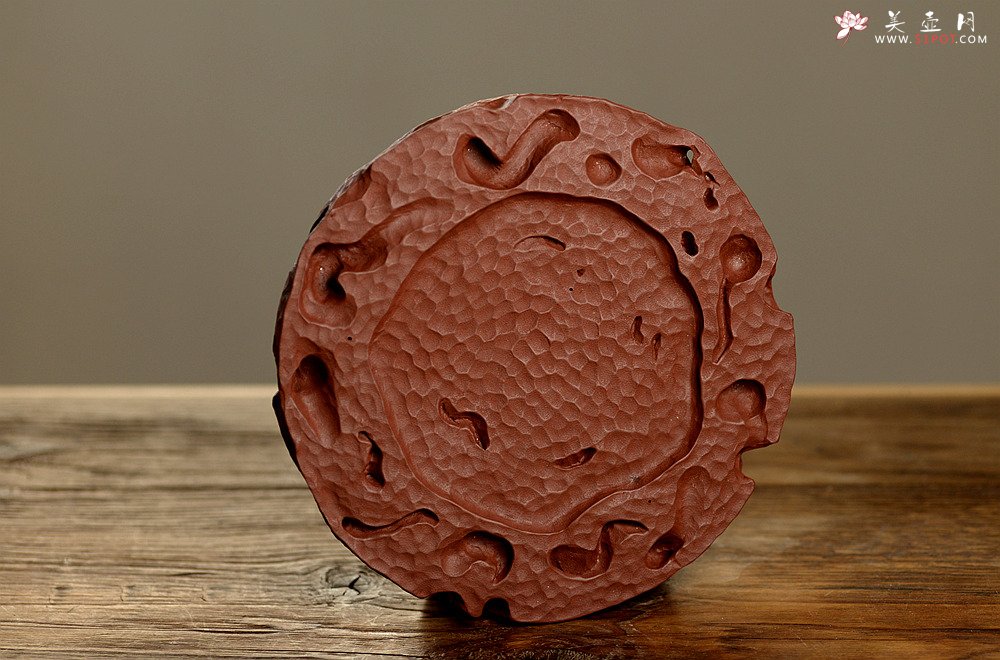 紫砂壶图片：美壶特惠 造型新颖~~非常好玩 全手工太湖石干泡台 - 宜兴紫砂壶网