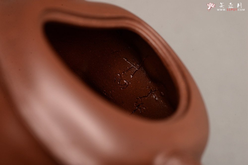 紫砂壶图片：花货新风尚 道法自然 妙趣横生 潘丹初乙未年全手之作 溪竹 - 宜兴紫砂壶网