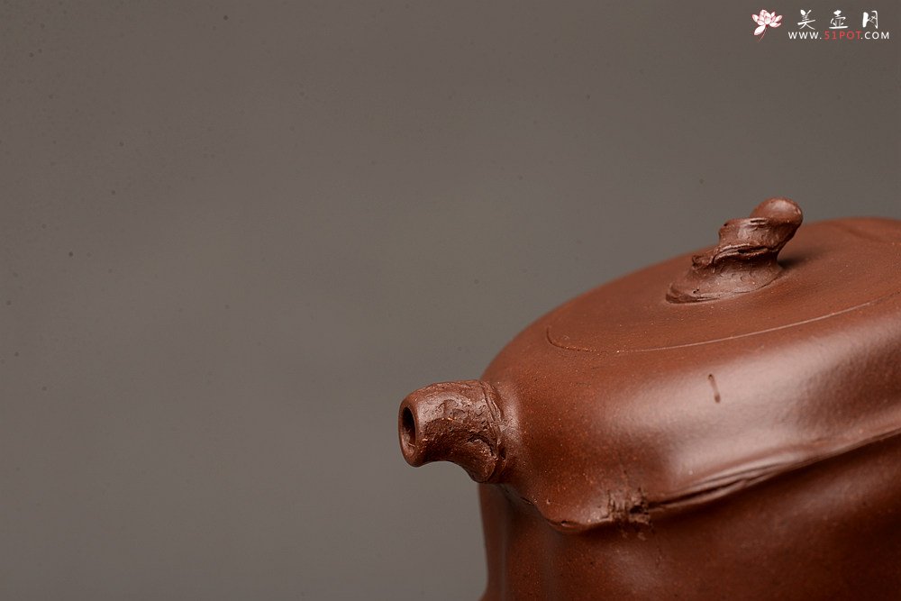 紫砂壶图片：花货新风尚 道法自然 妙趣横生 潘丹初乙未年全手之作 溪竹 - 宜兴紫砂壶网