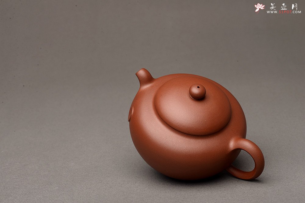 紫砂壶图片：于洪霞乙未冬全手新作 敦厚可人 立意颇新 闲云 冬日小品 - 宜兴紫砂壶网