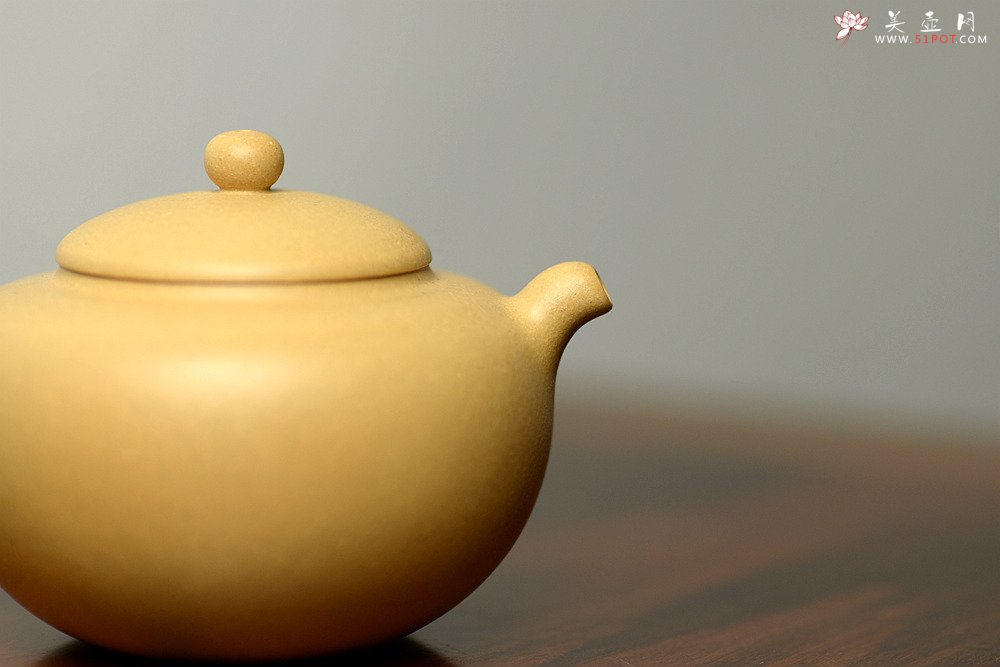 紫砂壶图片：于洪霞全手新品 灵巧可人 做工精致 福圆 - 宜兴紫砂壶网