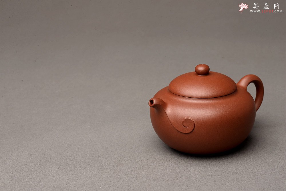 紫砂壶图片：于洪霞乙未冬全手新作 敦厚可人 立意颇新 闲云 冬日小品 - 宜兴紫砂壶网