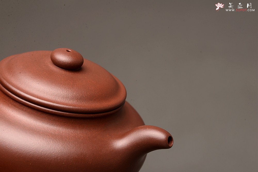 紫砂壶图片：徐正涛乙未年初冬全手作品  清秀俊雅 上等紫泥 仿古 - 宜兴紫砂壶网