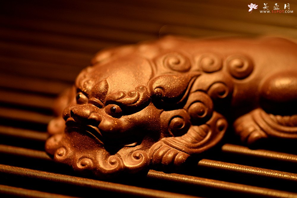 紫砂壶图片：美宠特惠 做工精细 生动传神~~貔貅茶宠 茶盘尤物 - 宜兴紫砂壶网