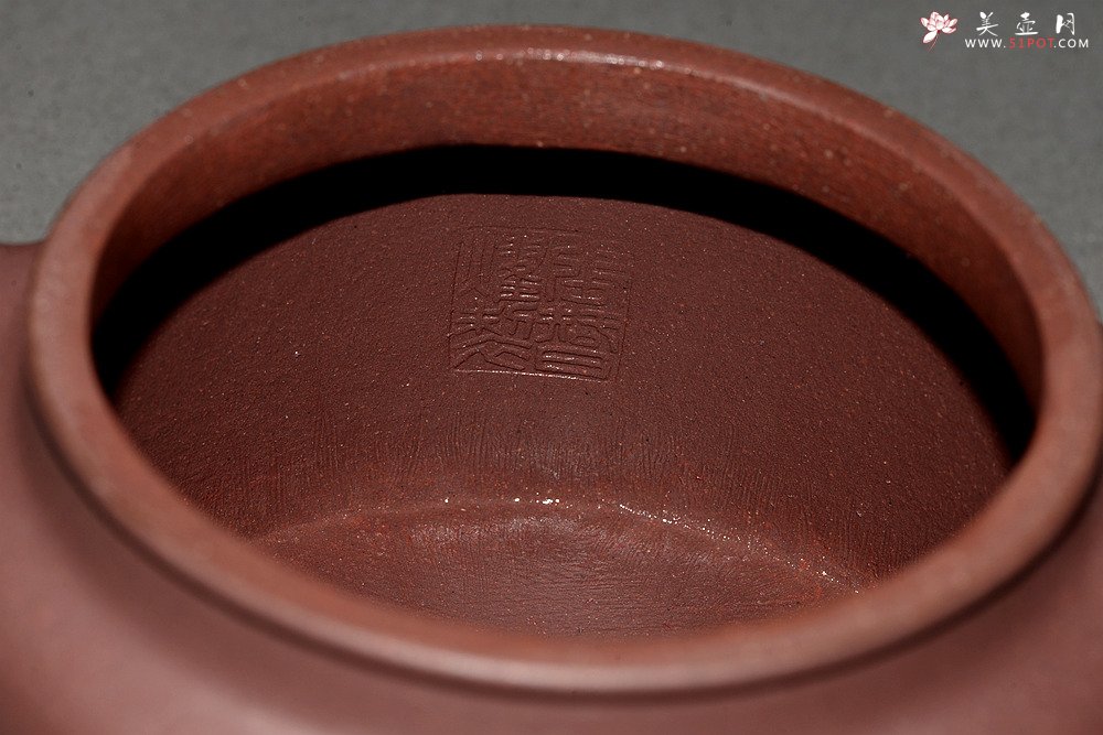 紫砂壶图片：张智耀新作 全手德钟 器型端正 耐品实用 张听刚装饰 - 宜兴紫砂壶网