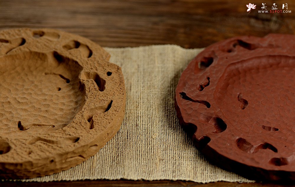 紫砂壶图片：美壶特惠 造型新颖~~非常好玩 全手工太湖石干泡台 - 宜兴紫砂壶网