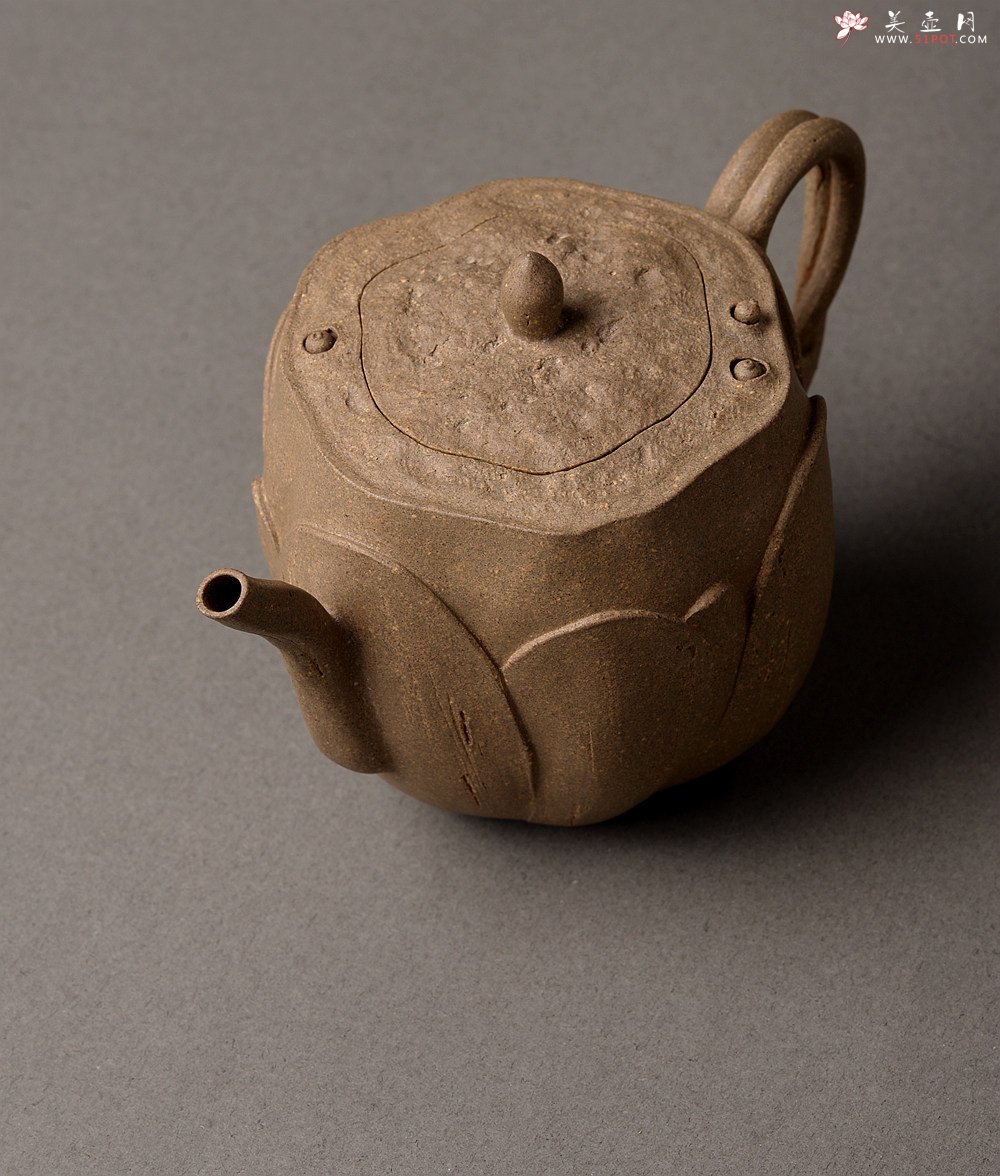 紫砂壶图片：郑志贤最新全手作品 荷香阵阵 学院派风格~ 池莲 - 宜兴紫砂壶网