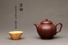 紫砂壶图片：陈进全手新作 大虚极 筋囊器型 难度之大 挺拔优雅 - 宜兴紫砂壶网