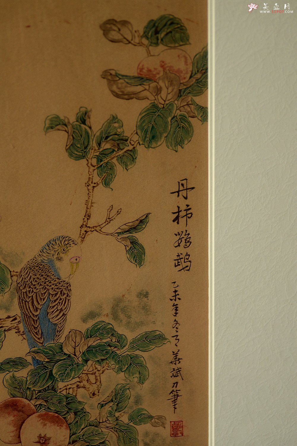 紫砂壶图片：谭华斌精心装饰 壁画 韵味十足 送礼自珍佳作 - 宜兴紫砂壶网