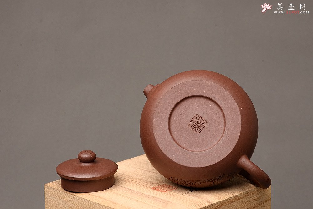 紫砂壶图片：饱满浑厚 生活感悟~ 钱伟刚原创作品 耐品之作 虚极 - 宜兴紫砂壶网