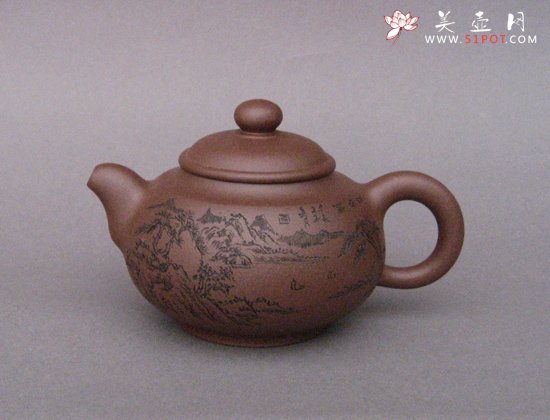 紫砂壶图片：圆缘壶 - 宜兴紫砂壶网