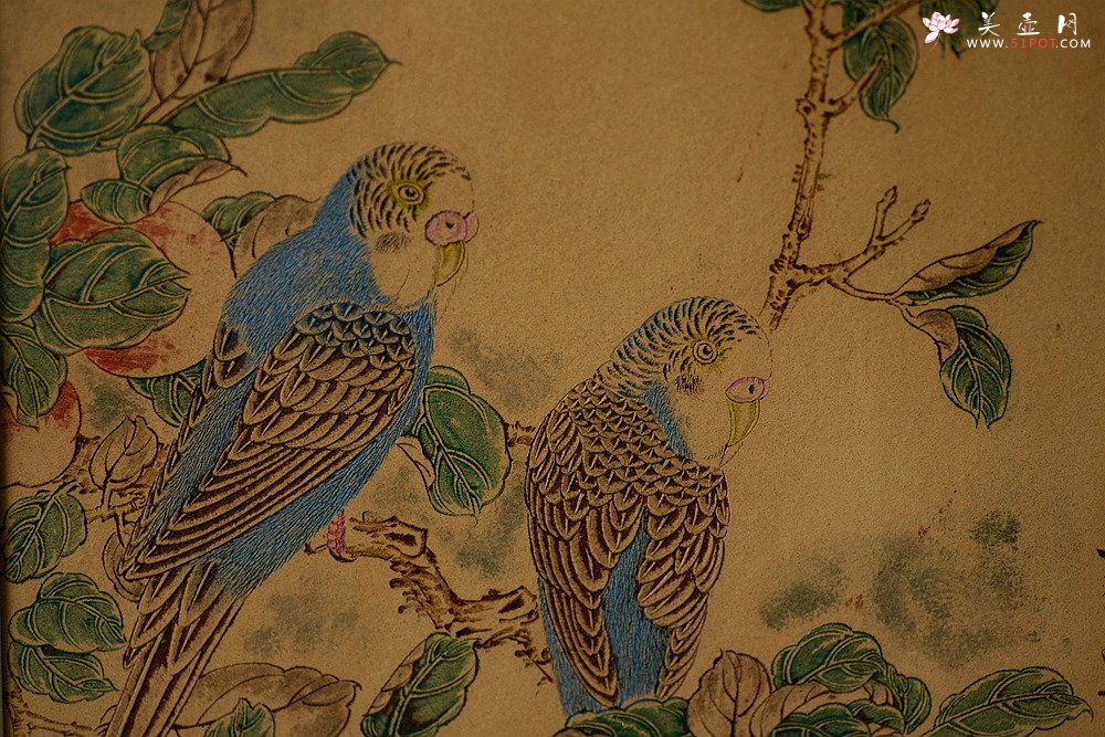 紫砂壶图片：谭华斌精心装饰 壁画 韵味十足 送礼自珍佳作 - 宜兴紫砂壶网