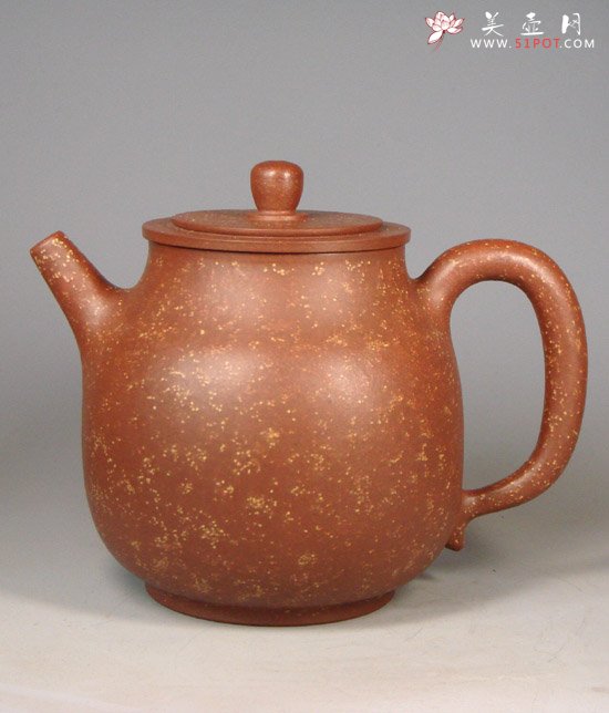 紫砂壶图片：金砂朴梨 - 宜兴紫砂壶网