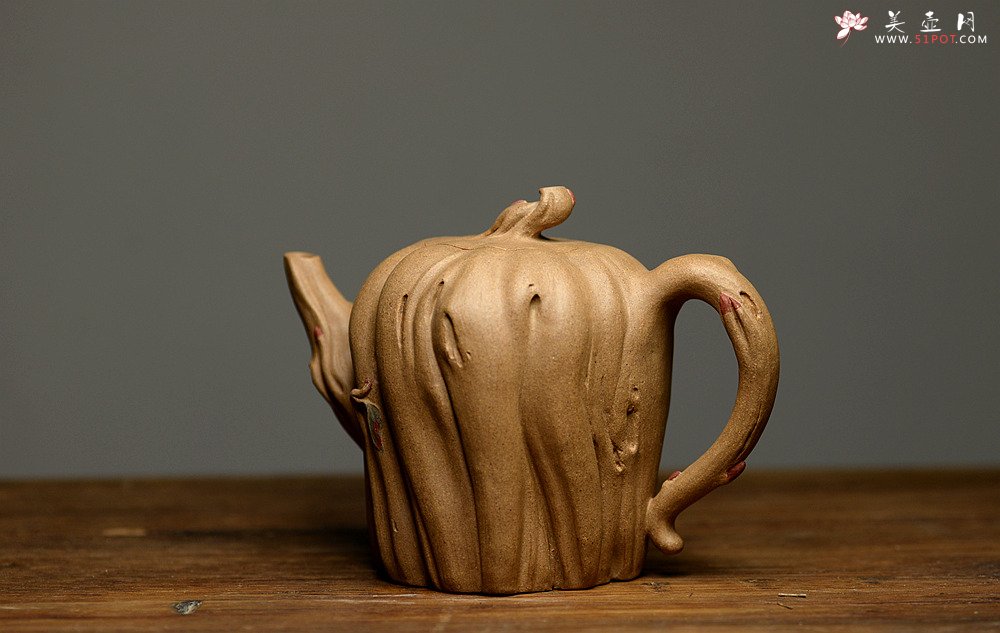 紫砂壶图片：刘秀全手经典新品 自然生动 古朴之味~~全手树魂 - 宜兴紫砂壶网