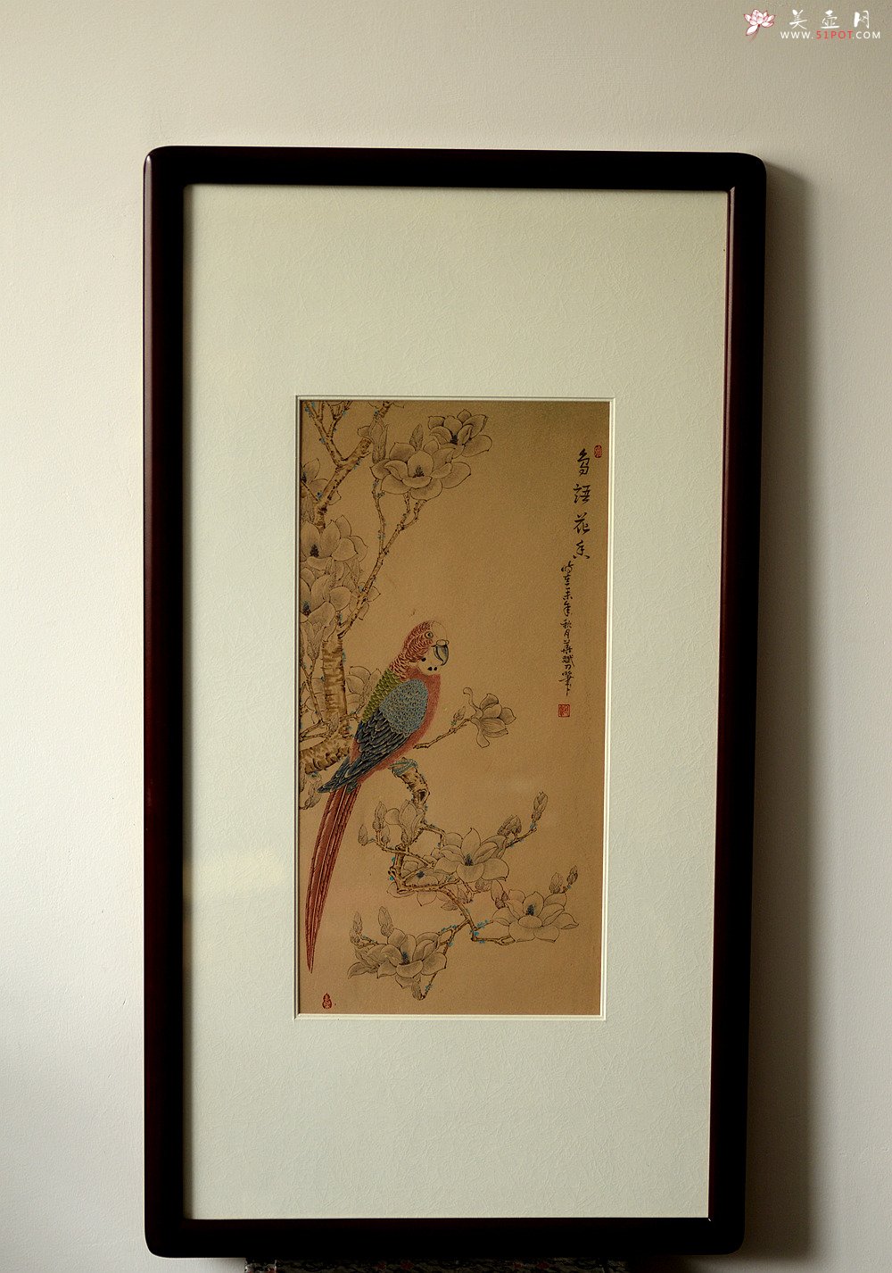 紫砂壶图片：谭华斌精心装饰 壁画 韵味十足 送礼自珍佳作 - 宜兴紫砂壶网