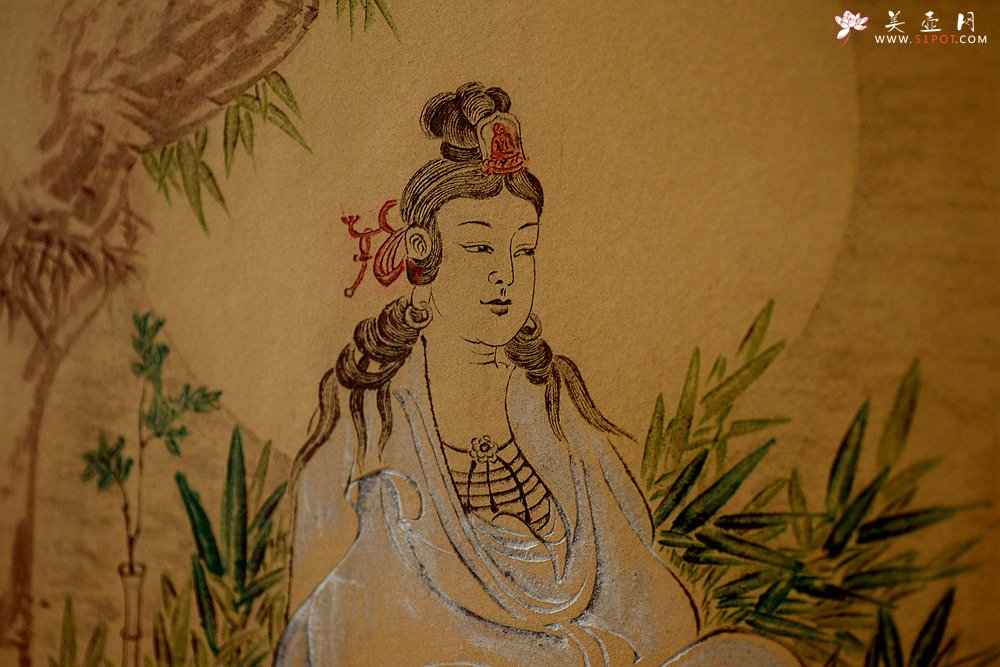 紫砂壶图片：谭华斌精心装饰  壁画 送礼自珍佳作 - 宜兴紫砂壶网