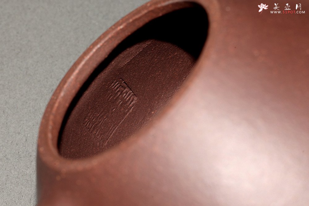 紫砂壶图片：周斌全手子冶石瓢 做工精致 器形端正~ 骨肉均挺 - 宜兴紫砂壶网