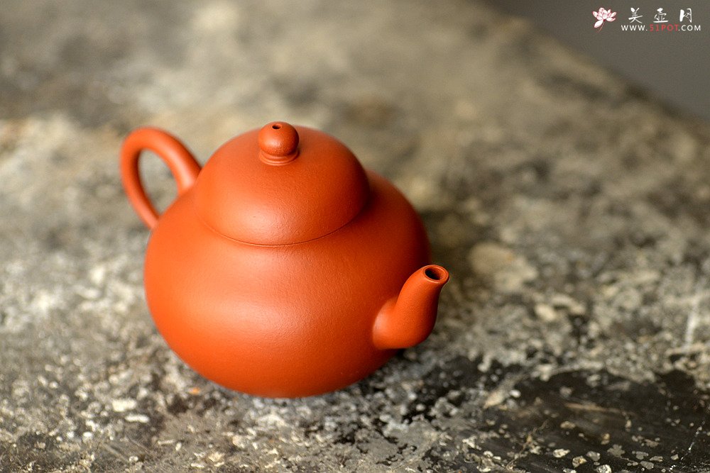紫砂壶图片：美壶特惠 性价比极高 优质朱泥~~梨形 灵气可人 - 宜兴紫砂壶网