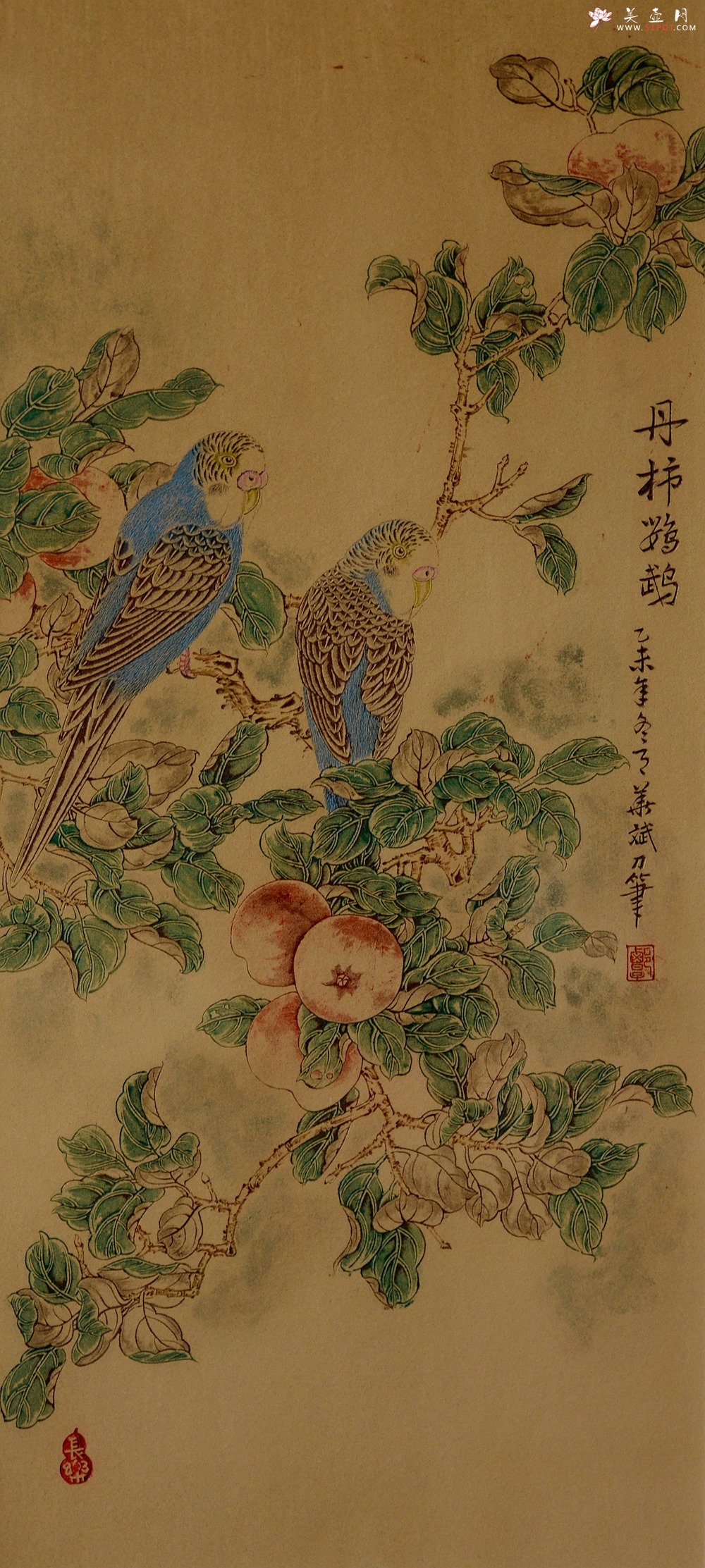 紫砂壶图片：谭华斌精心装饰 壁画 韵味十足 送礼自珍佳作 - 宜兴紫砂壶网