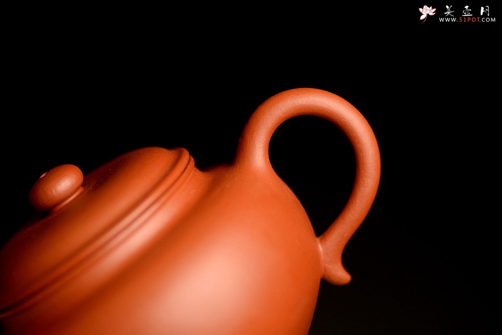 紫砂壶图片：优质朱泥 娇艳迷人 全手仿古 传统实用 - 宜兴紫砂壶网