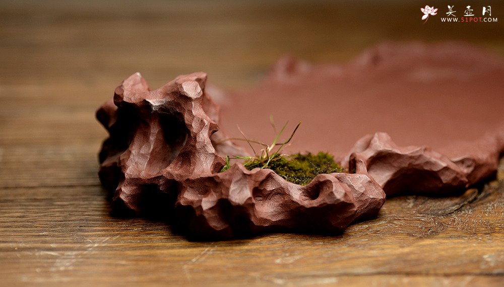 紫砂壶图片：学院派风格~非常好玩的作品 全手工干泡台 - 宜兴紫砂壶网