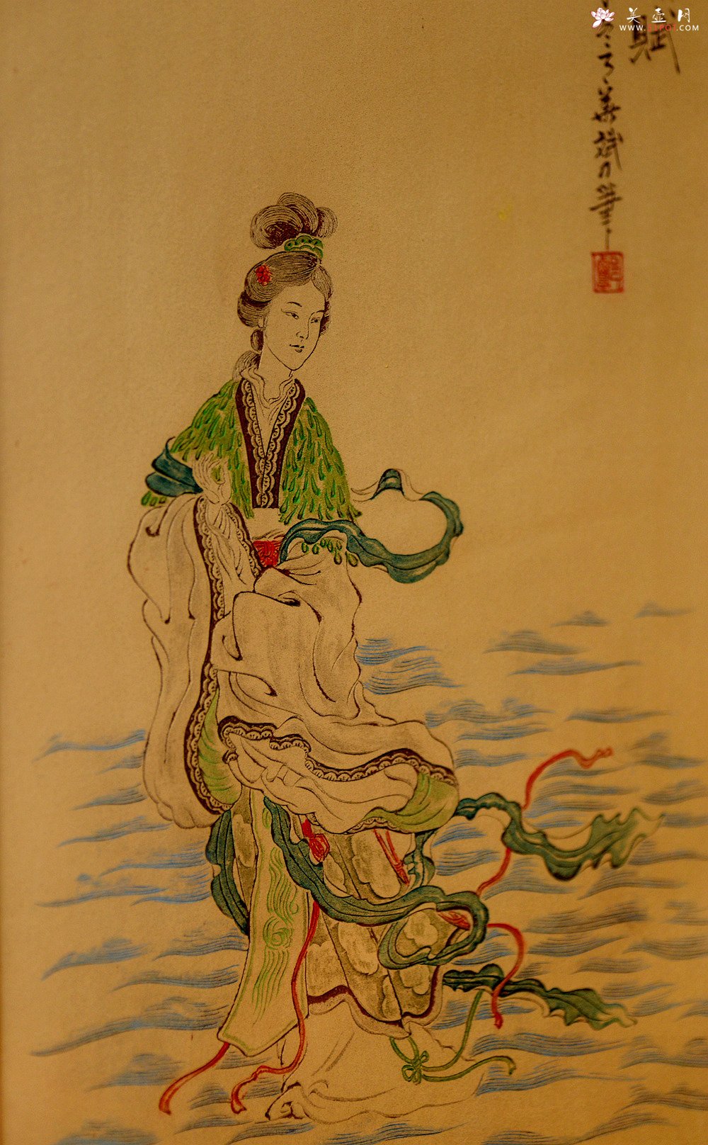 紫砂壶图片：谭华斌精心装饰  壁画 送礼自珍佳作 - 宜兴紫砂壶网