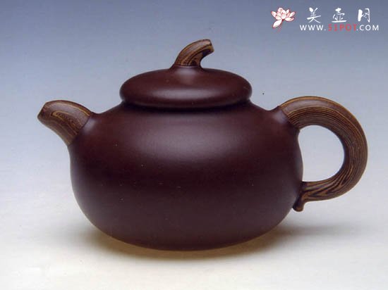 紫砂壶图片：茄瓜 - 宜兴紫砂壶网