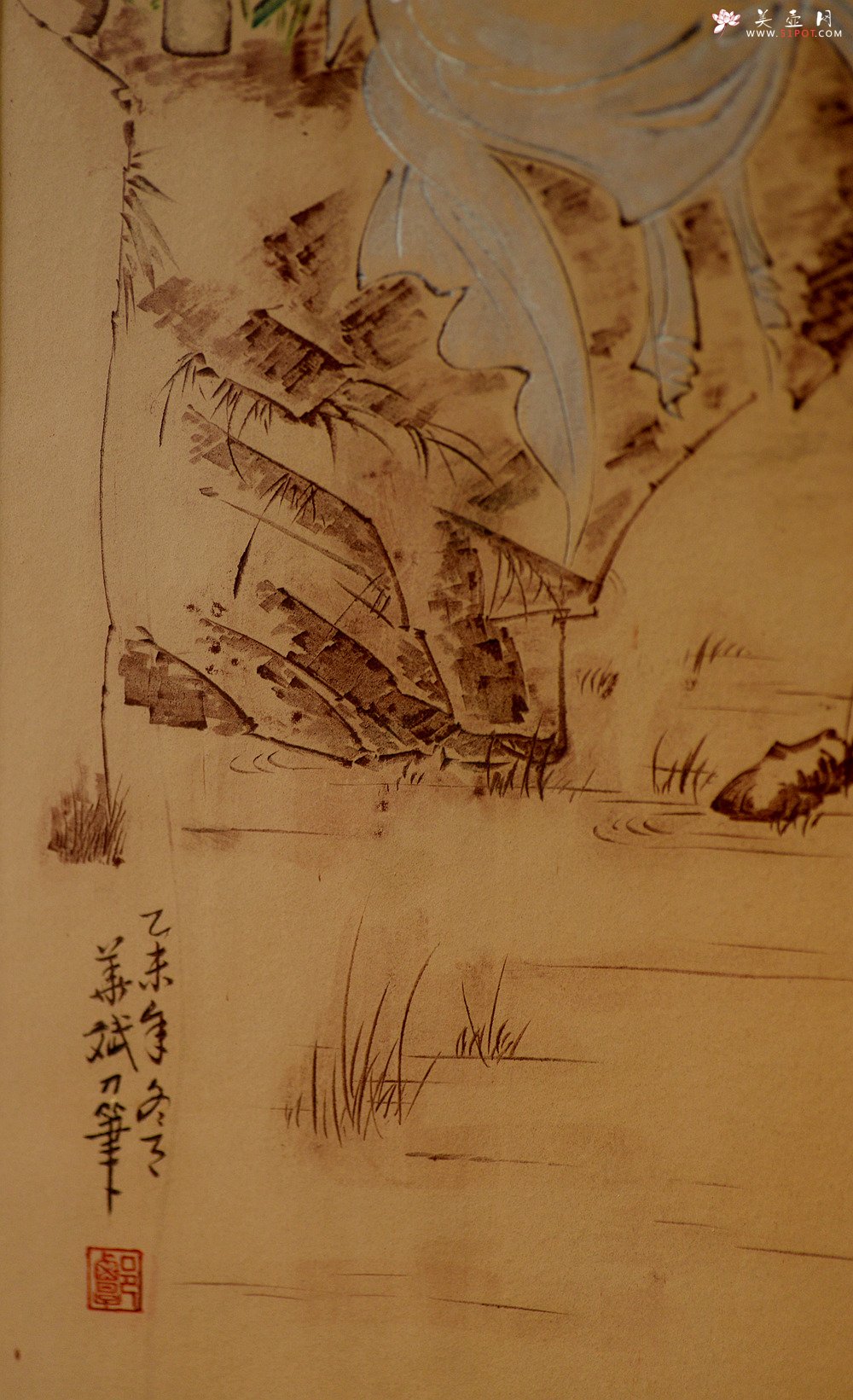 紫砂壶图片：谭华斌精心装饰  壁画 送礼自珍佳作 - 宜兴紫砂壶网